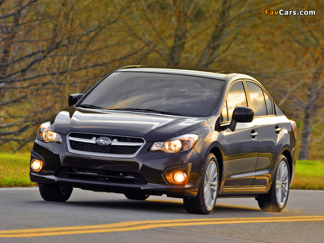 Subaru Impreza Sedan US-spec 2011 pictures (640 x 480)