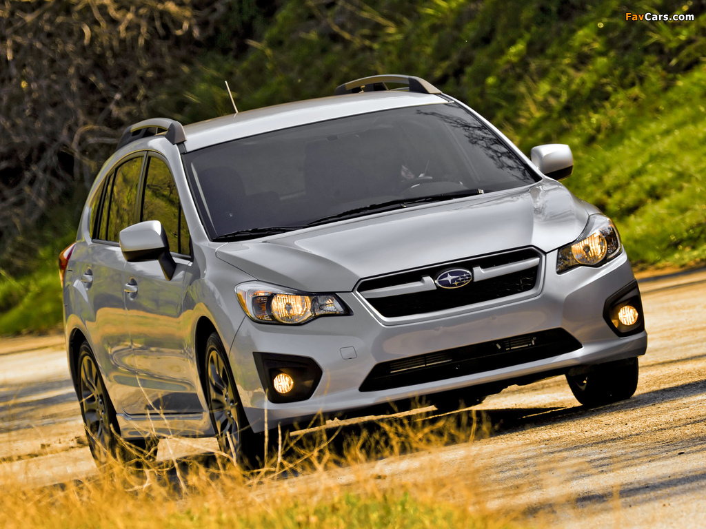 Subaru Impreza Sport Hatchback US-spec 2011 pictures (1024 x 768)