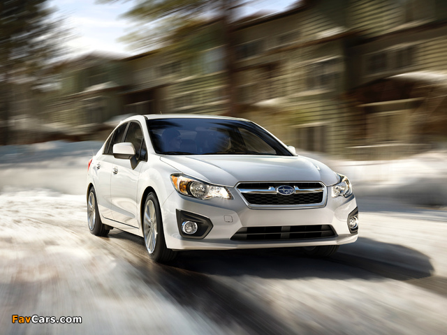 Subaru Impreza Sedan US-spec 2011 pictures (640 x 480)