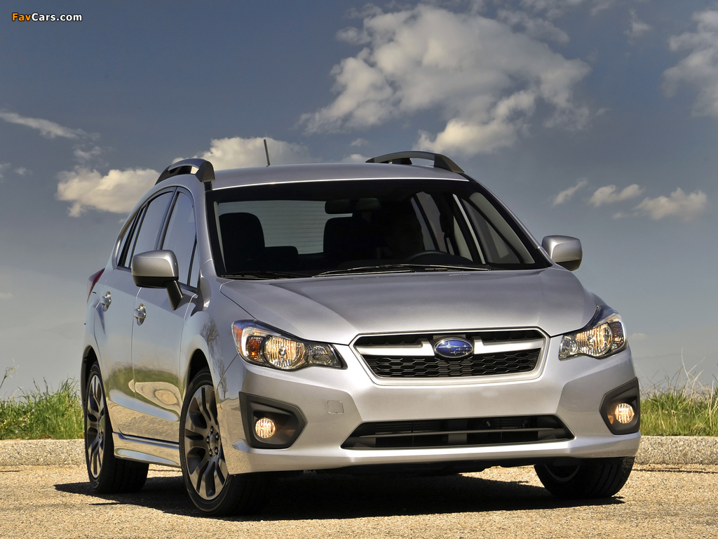 Subaru Impreza Sport Hatchback US-spec 2011 pictures (1024 x 768)