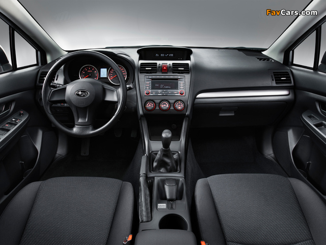 Subaru Impreza Hatchback (GP) 2011 pictures (640 x 480)