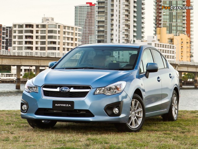 Subaru Impreza Sedan AU-spec (GJ) 2011 pictures (640 x 480)