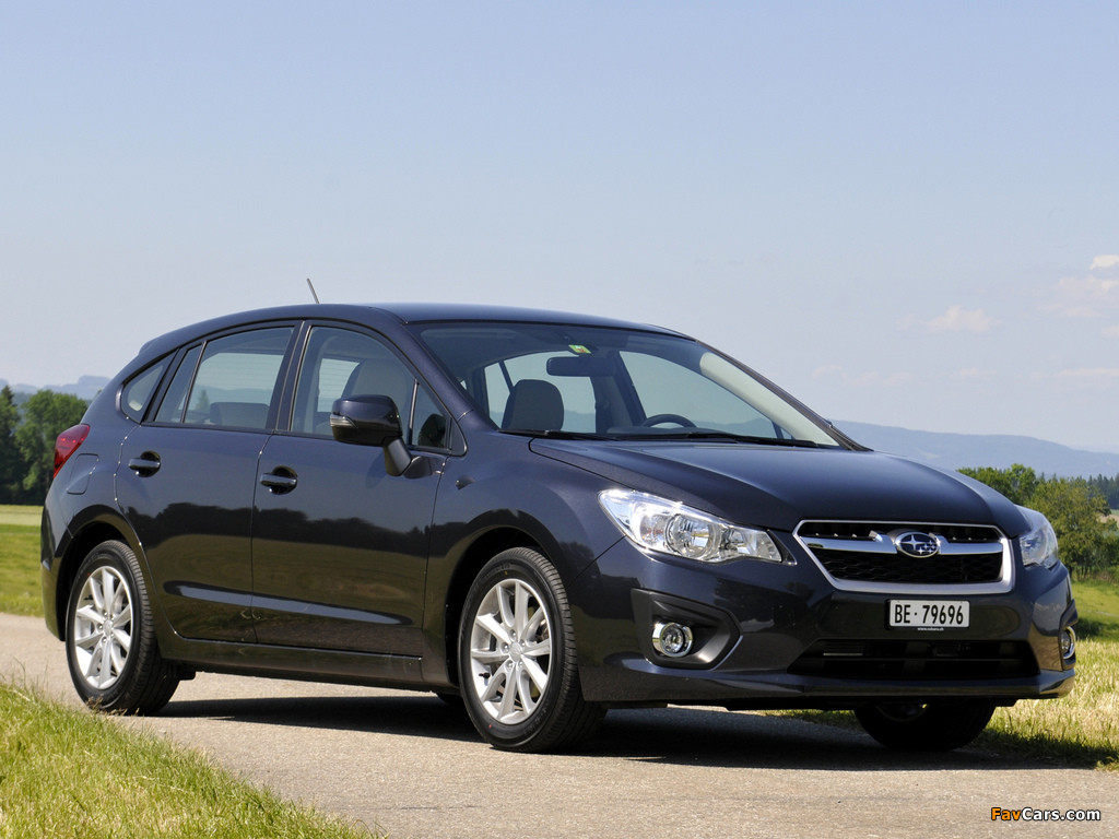 Subaru Impreza Hatchback (GP) 2011 pictures (1024 x 768)