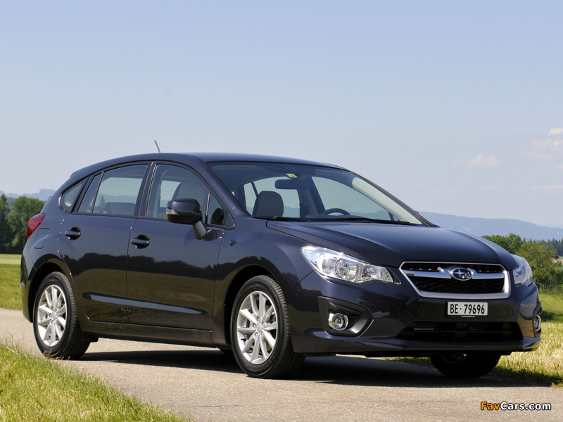 Subaru Impreza Hatchback (GP) 2011 pictures (800 x 600)