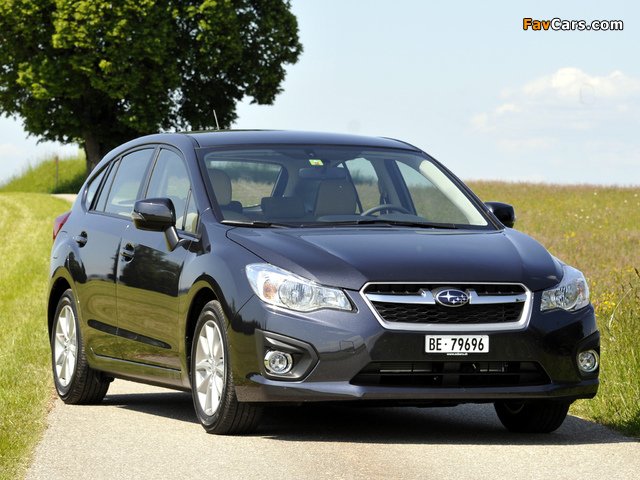 Subaru Impreza Hatchback (GP) 2011 wallpapers (640 x 480)