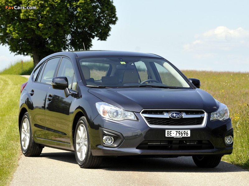 Subaru Impreza Hatchback (GP) 2011 wallpapers (800 x 600)