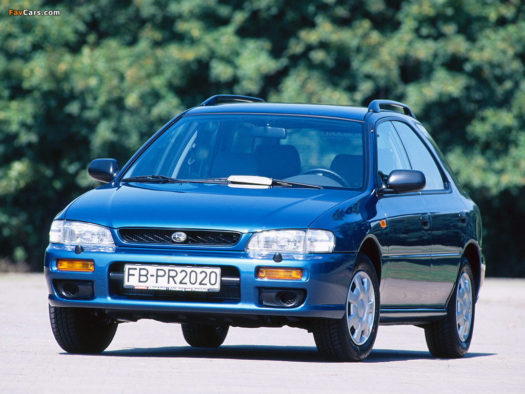 Subaru Impreza Wagon (GF) 1996–2000 wallpapers (1024 x 768)