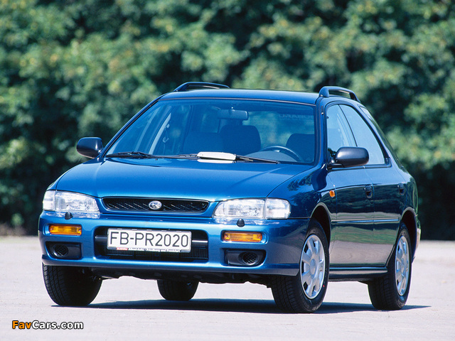 Subaru Impreza Wagon (GF) 1996–2000 wallpapers (640 x 480)