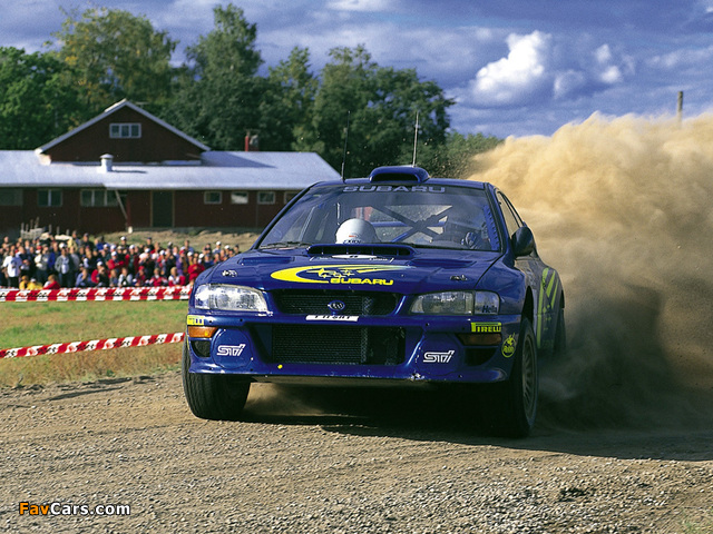 Subaru Impreza WRC (GC8) 1997–2000 wallpapers (640 x 480)