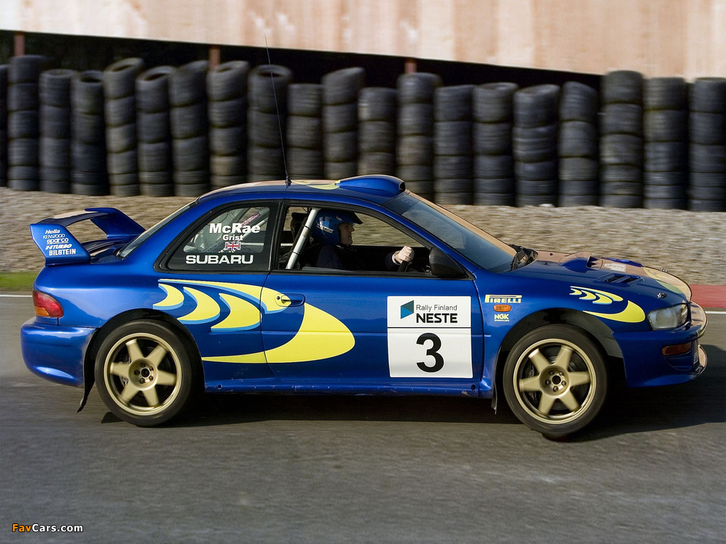 Subaru Impreza WRC (GC8) 1997–2000 wallpapers (1024 x 768)