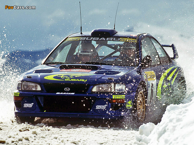 Subaru Impreza WRC (GC8) 1997–2000 wallpapers (640 x 480)