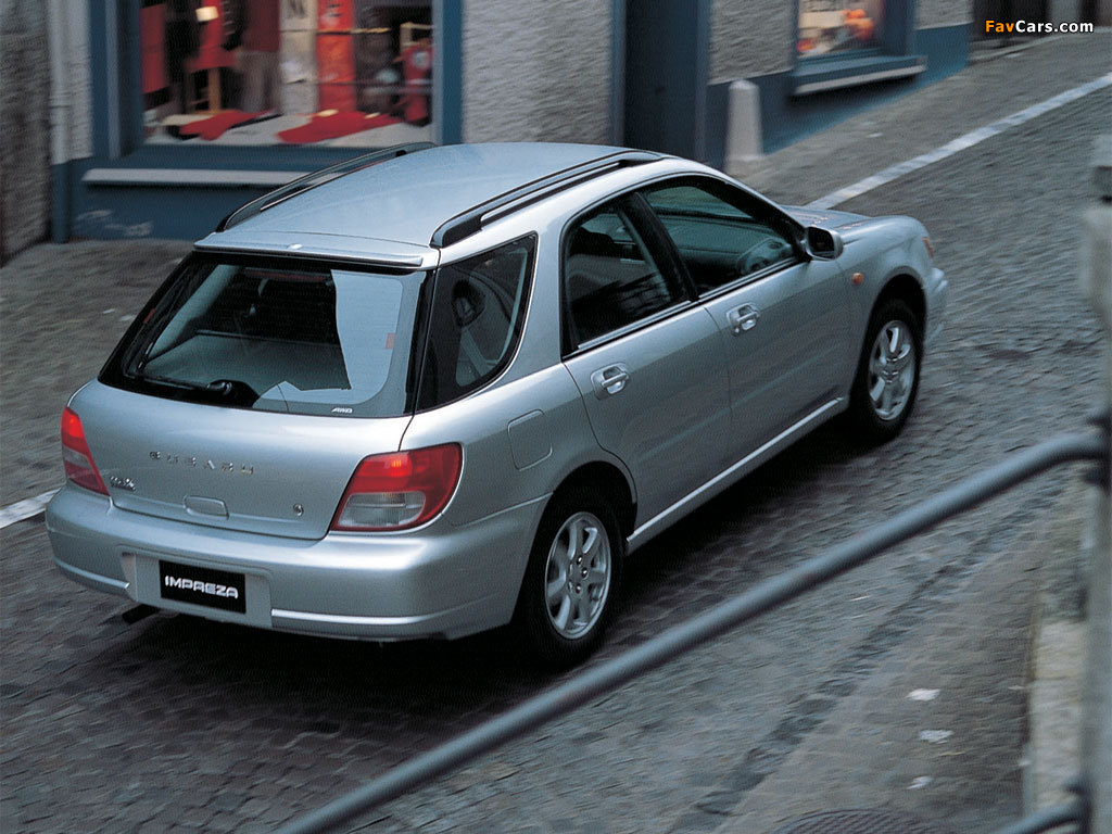 Subaru Impreza Sport Wagon 2000–02 wallpapers (1024 x 768)