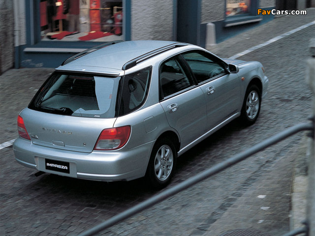 Subaru Impreza Sport Wagon 2000–02 wallpapers (640 x 480)