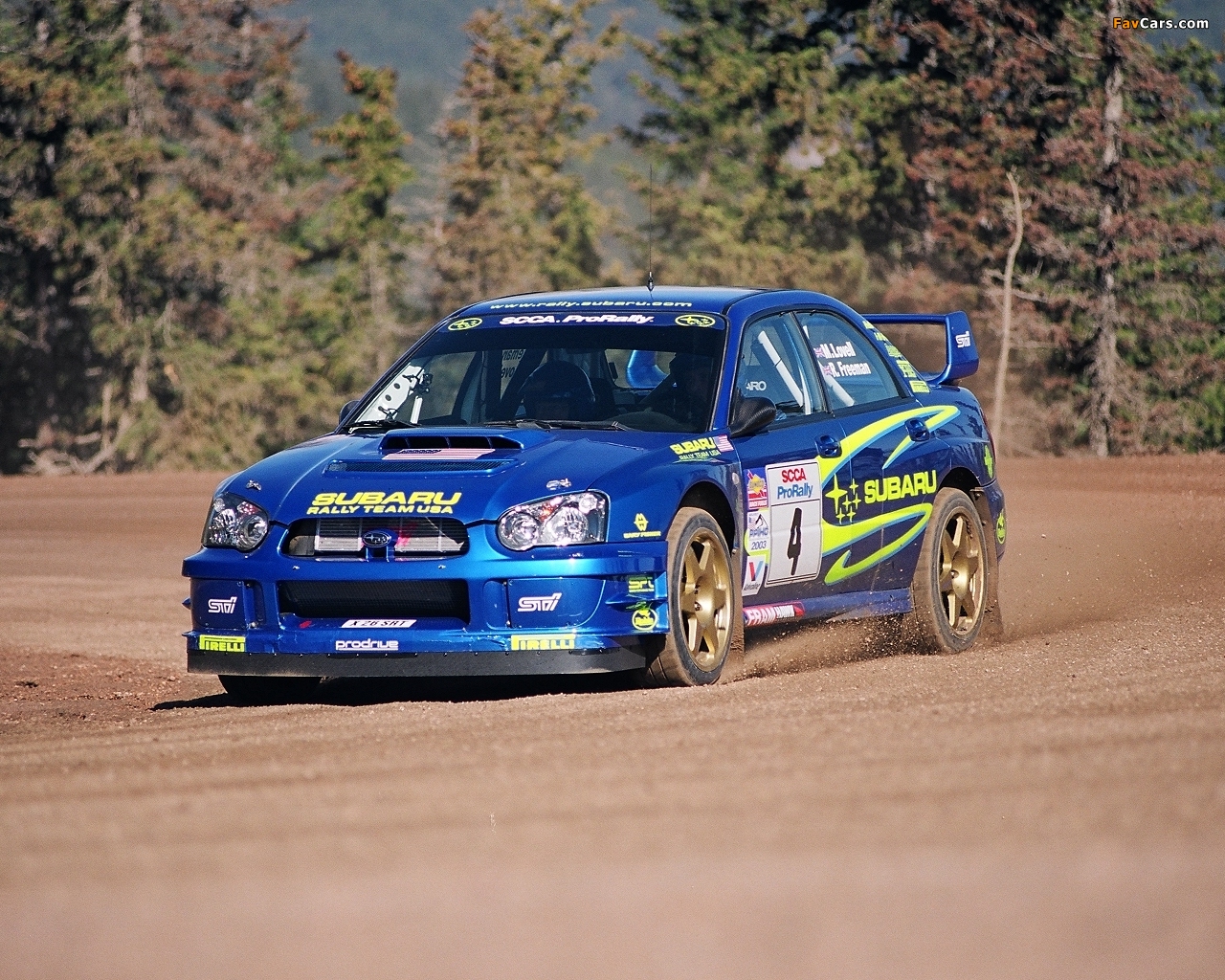 Subaru Impreza WRC 2003–05 wallpapers (1280 x 1024)