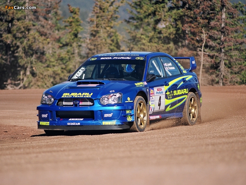 Subaru Impreza WRC 2003–05 wallpapers (800 x 600)