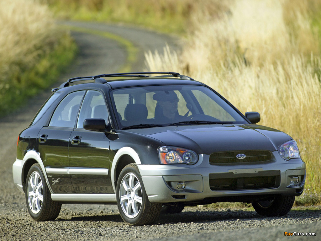 Subaru Impreza Outback Sport (GG) 2004–05 wallpapers (1024 x 768)
