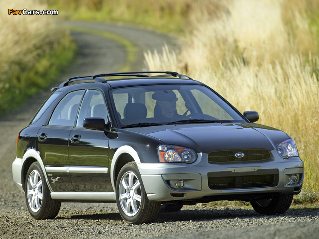 Subaru Impreza Outback Sport (GG) 2004–05 wallpapers (640 x 480)