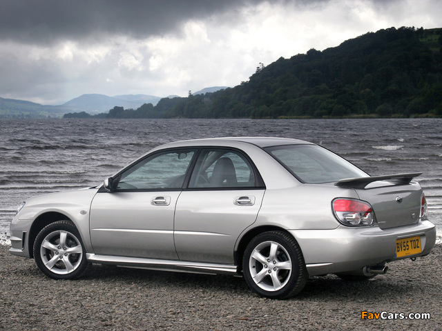Subaru Impreza UK-spec (GD) 2005–07 wallpapers (640 x 480)