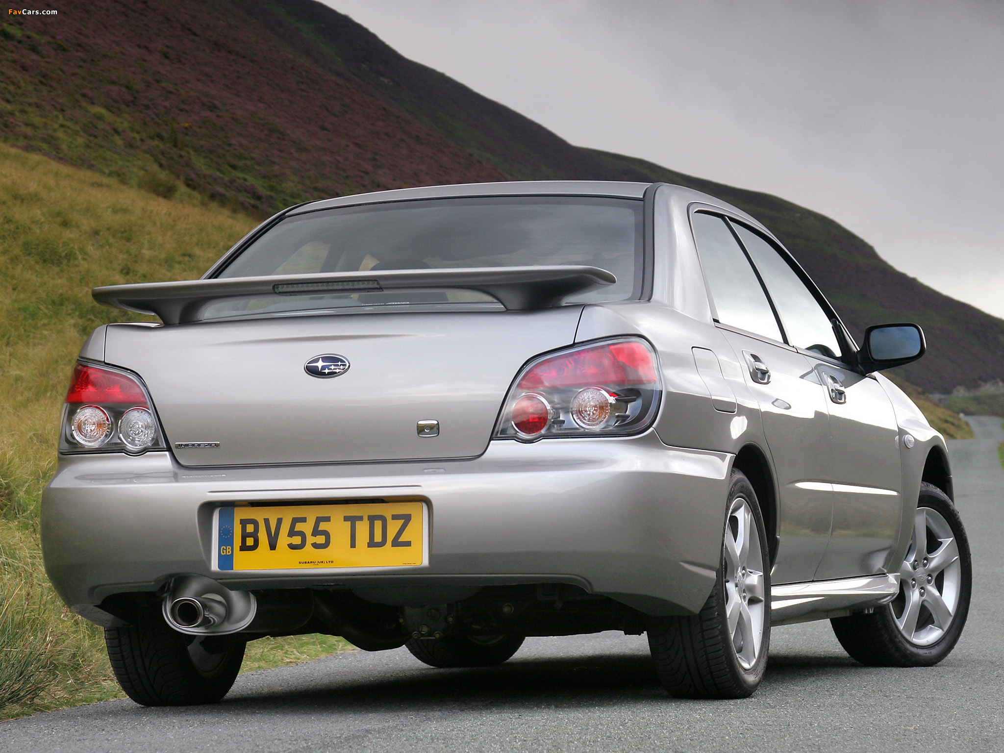 Subaru Impreza UK-spec (GD) 2005–07 wallpapers (2048 x 1536)