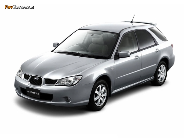 Subaru Impreza 1.5R Wagon (GG) 2005–07 wallpapers (640 x 480)