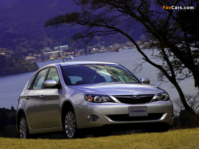 Subaru Impreza Hatchback US-spec (GH) 2007–11 wallpapers (640 x 480)