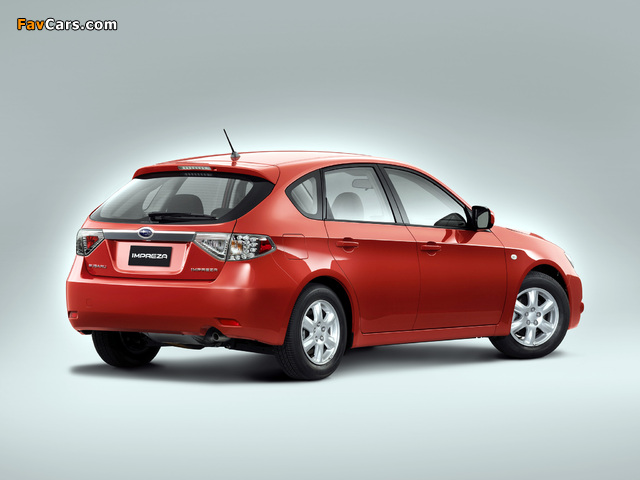 Subaru Impreza 1.5R Hatchback (GH) 2007 wallpapers (640 x 480)