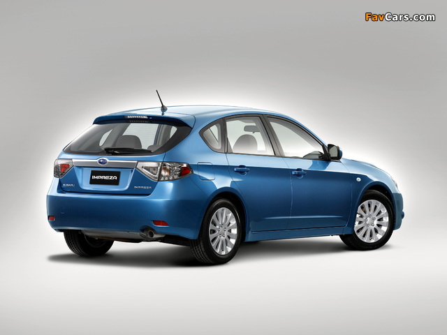 Subaru Impreza 2.0R Hatchback (GH) 2007 wallpapers (640 x 480)