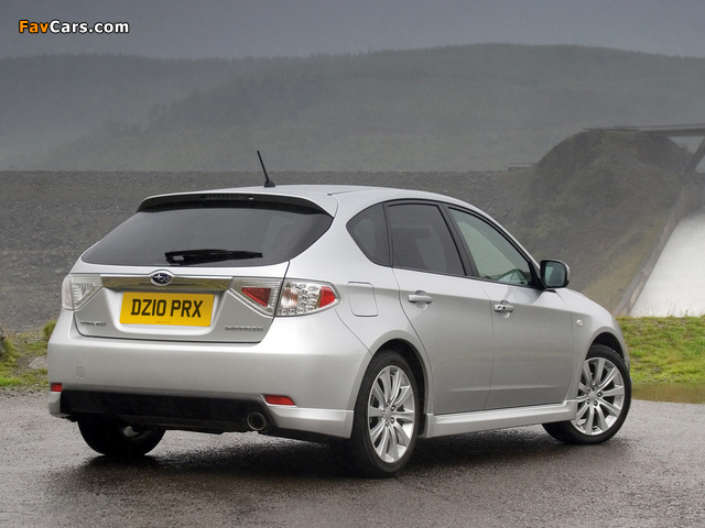 Subaru Impreza Sport Hatchback UK-spec (GH) 2007 wallpapers (640 x 480)