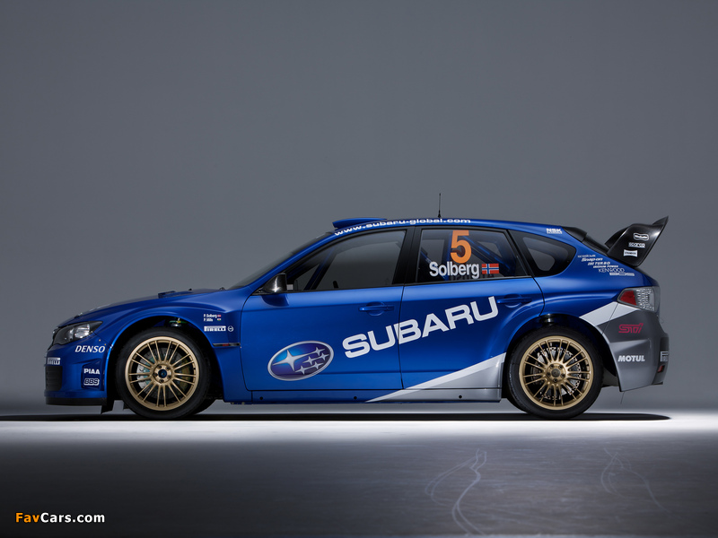 Subaru Impreza WRC 2008 wallpapers (800 x 600)