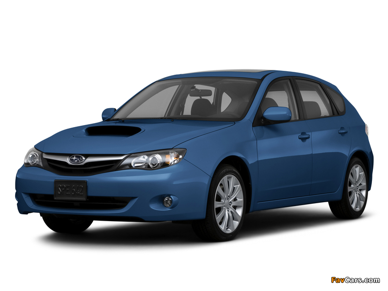 Subaru Impreza 2.5 GT Hatchback US-spec (GH) 2009–11 wallpapers (800 x 600)