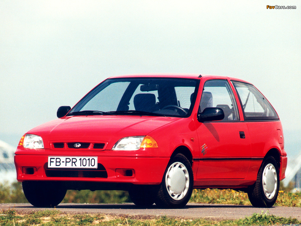 Photos of Subaru Justy 3-door 1994–2003 (1024 x 768)