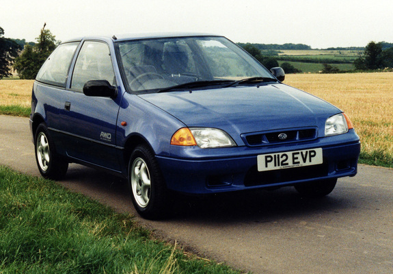 Pictures of Subaru Justy 3-door UK-spec 1994–2003