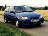 Pictures of Subaru Justy 3-door UK-spec 1994–2003