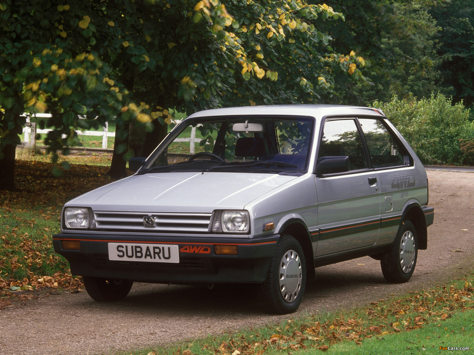 Subaru Justy 3-door UK-spec 1984–88 images (1600 x 1200)