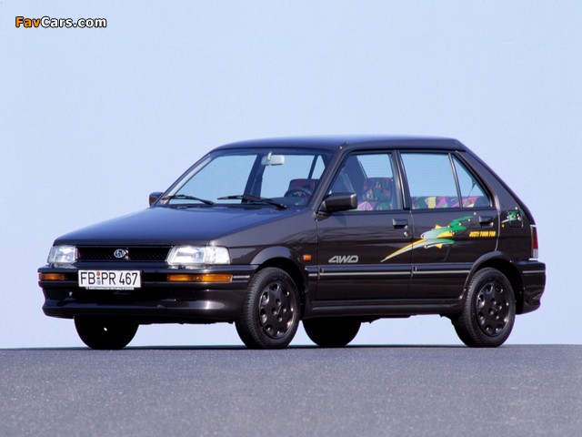 Subaru Justy Four Fun 5-door (KA) 1988–94 photos (640 x 480)