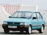 Subaru Justy 5-door 1988–94 pictures