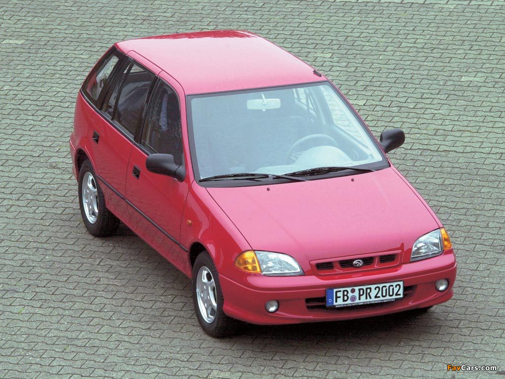 Subaru Justy 5-door 1994–2003 pictures (1024 x 768)