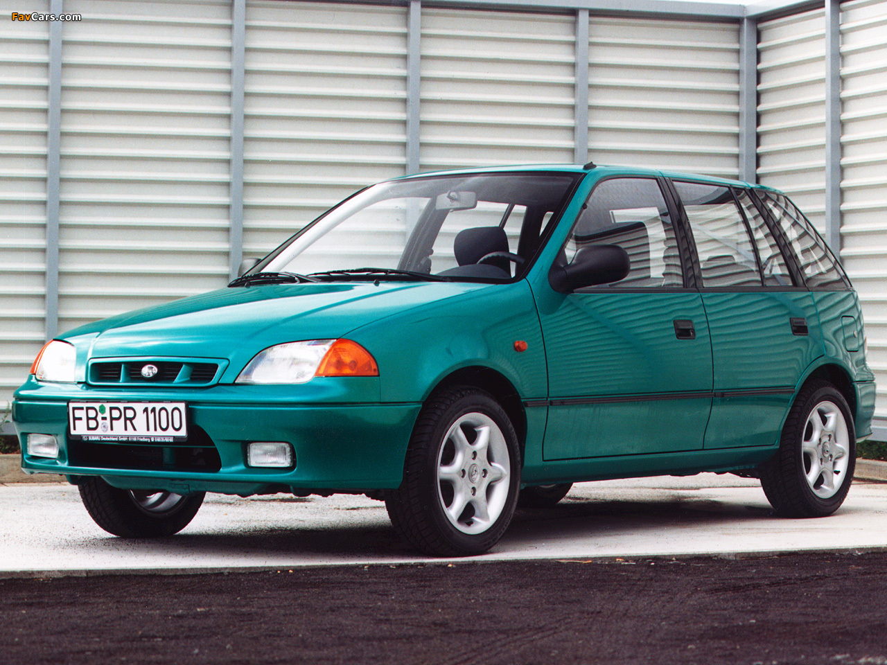 Subaru Justy 5-door 1994–2003 pictures (1280 x 960)