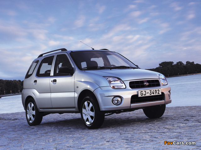 Subaru G3X Justy 2003–07 pictures (640 x 480)