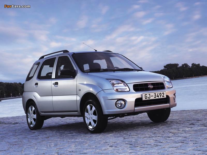 Subaru G3X Justy 2003–07 pictures (800 x 600)
