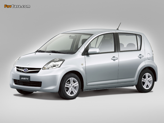 Subaru Justy 2007 pictures (640 x 480)