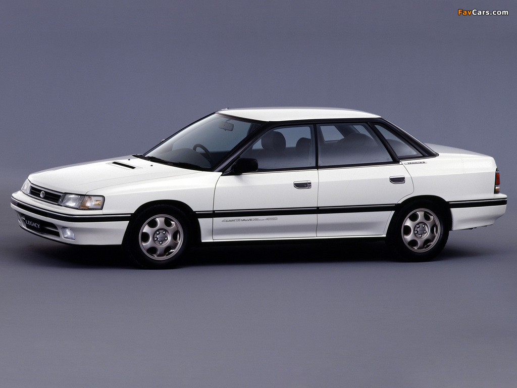Images of Subaru Legacy 2.0 RS Type R (BC) 1989–91 (1024 x 768)