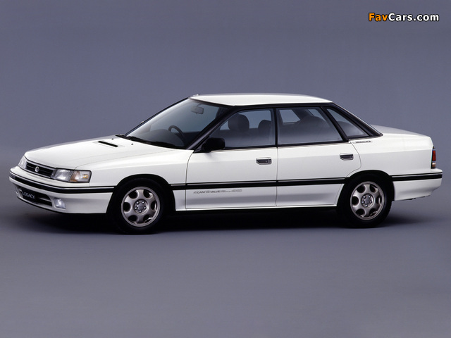Images of Subaru Legacy 2.0 RS Type R (BC) 1989–91 (640 x 480)