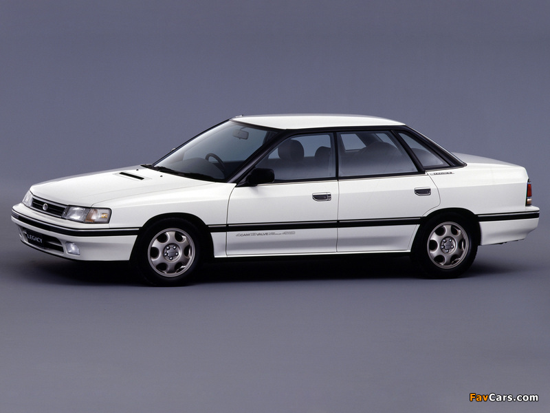Images of Subaru Legacy 2.0 RS Type R (BC) 1989–91 (800 x 600)