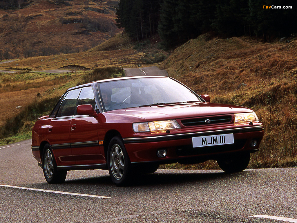 Images of Subaru Legacy UK-spec (BC) 1992–93 (1024 x 768)