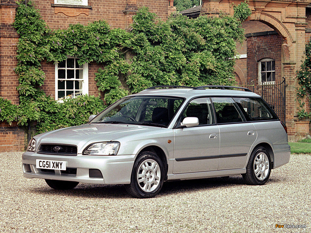 Images of Subaru Legacy Touring Wagon UK-spec (BE,BH) 1998–2003 (1024 x 768)