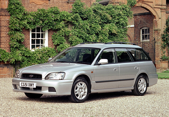 Images of Subaru Legacy Touring Wagon UK-spec (BE,BH) 1998–2003
