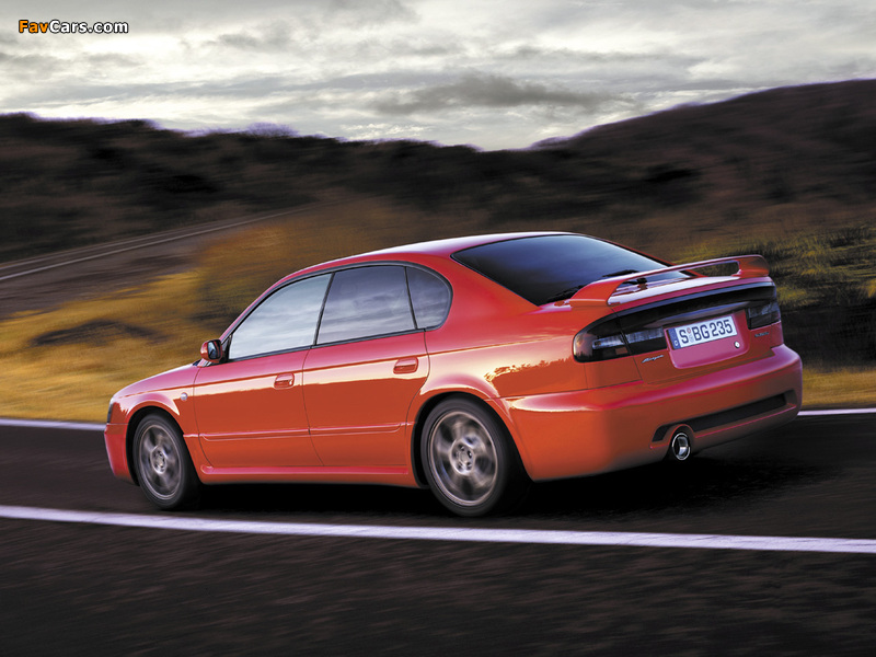 Images of Subaru Legacy B4 Blitzen (BE,BH) 2001–03 (800 x 600)