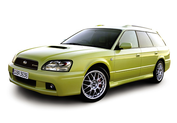 Images of Subaru Legacy 2.0 GT-B S-Edition Touring Wagon (BE,BH) 2002–03