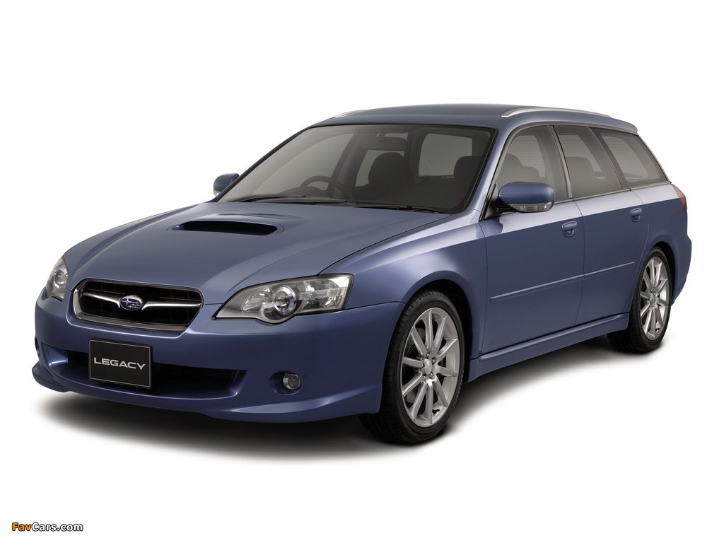 Images of Subaru Legacy 2.0 GT spec.B Touring Wagon 2003–06 (1024 x 768)